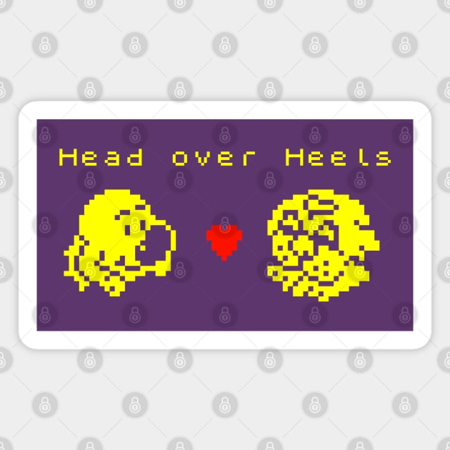 Head over Heels Magnet by cunningmunki